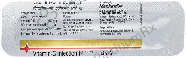 Vitamin C Injection 1.5ml