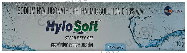 Hylosoft 0.18% Gel 10gm