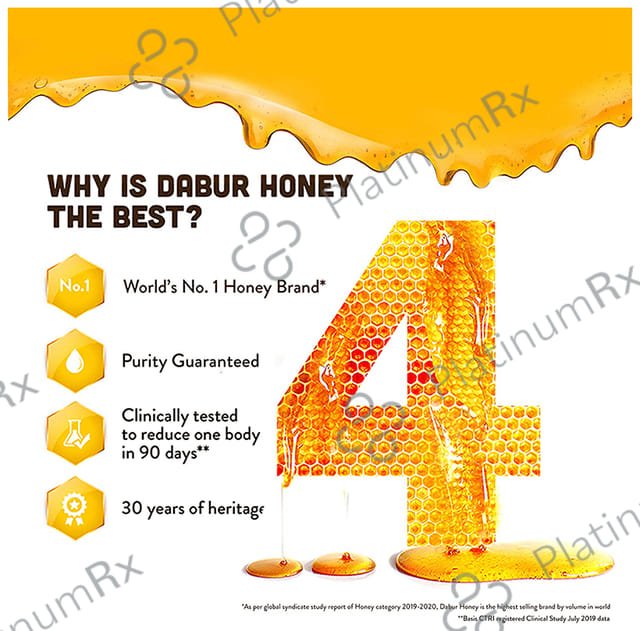 Dabur Honey With No Sugar 50gm