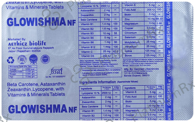 Glowishma NF Tablet