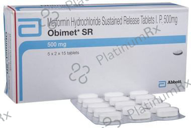 Obimet 500mg SR Tablet 15s