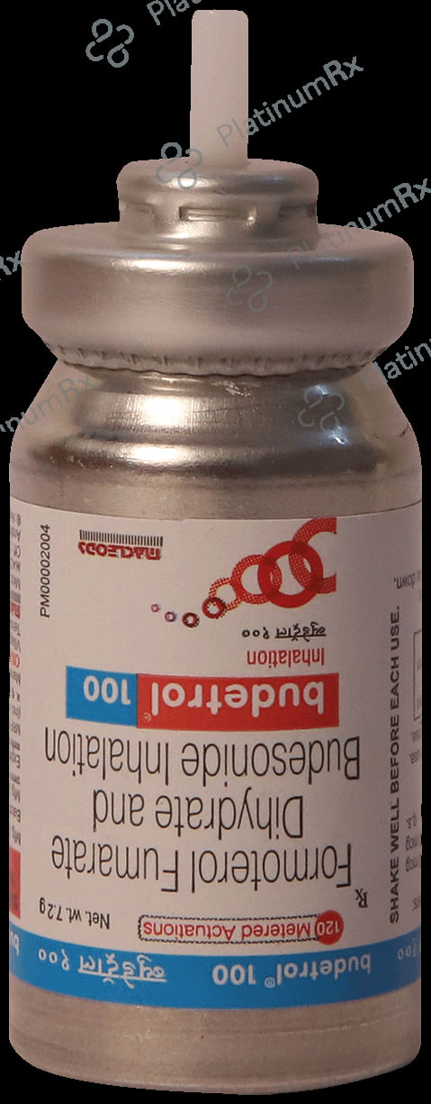 Budetrol 100/6mcg Inhaler 120MDI