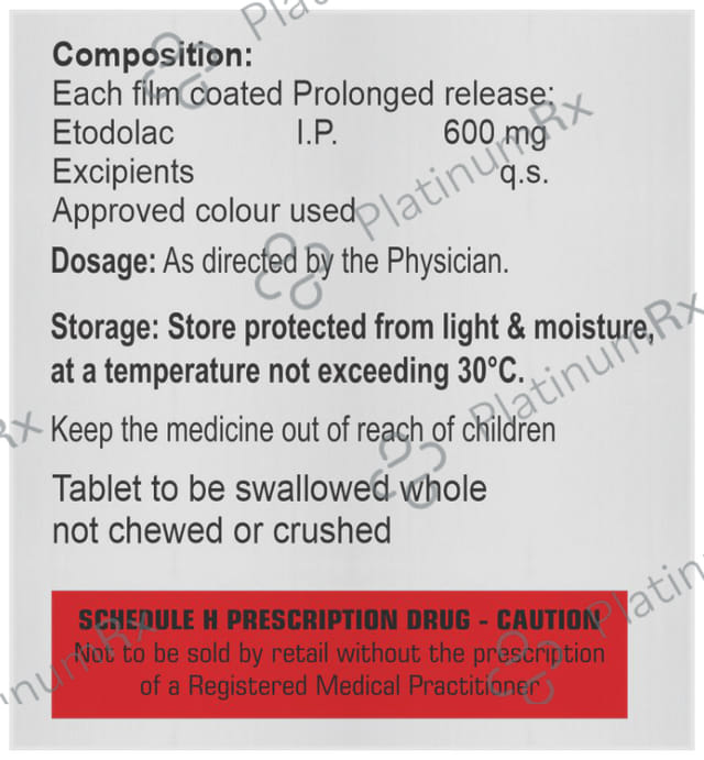 Etodamp 600mg Tablet 10s