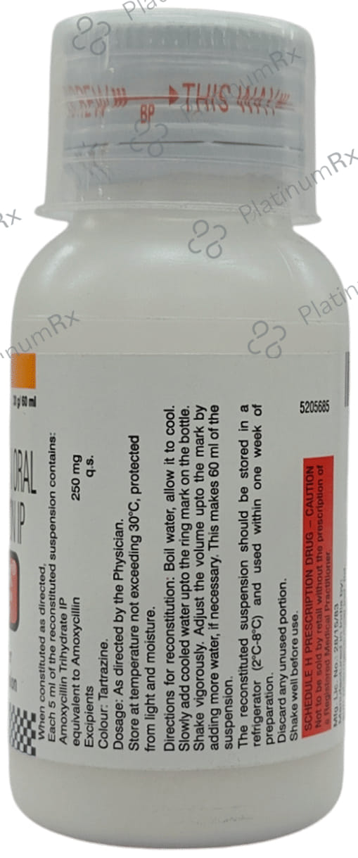 Mox 250mg Syrup 60ml