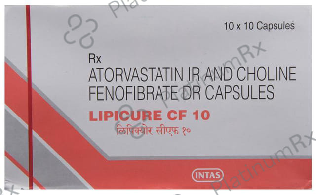 Lipicure CF 10 Capsule IR