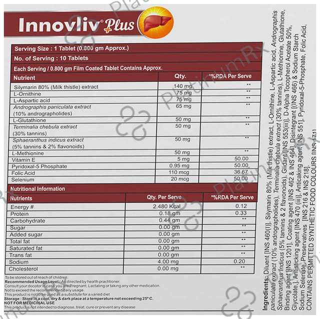 Innovliv Plus Tablet 10s