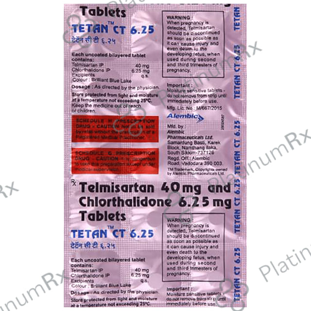 Tetan CT 6.25 Tablet