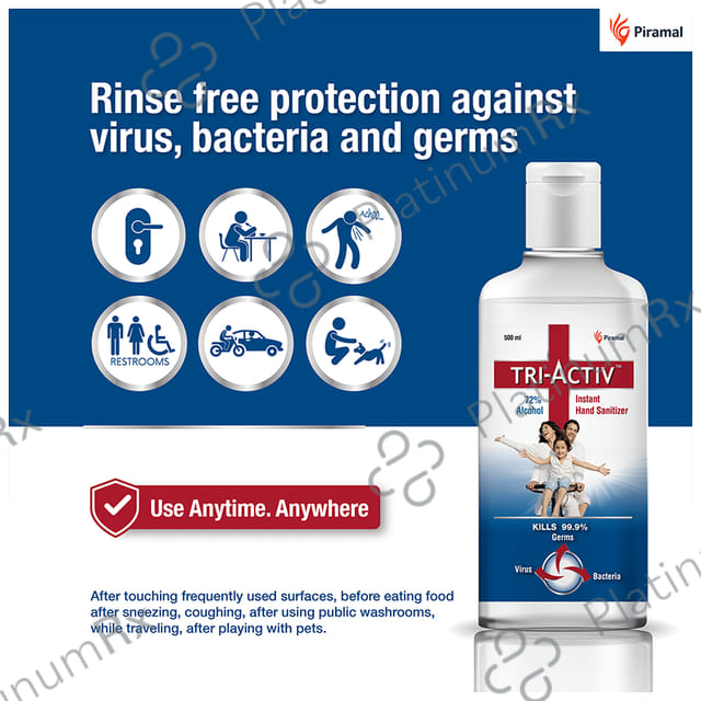Tri-Activ 72% Alcohol Instant Hand Sanitizer