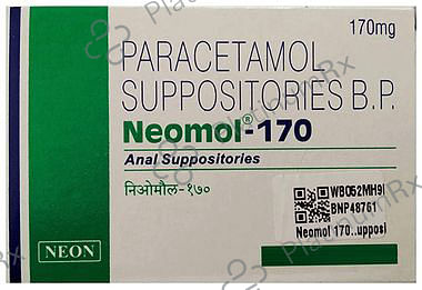 Neomol 170mg Anal Suppository 5s