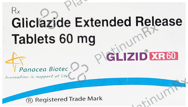 Glizid XR 60mg Tablet 10s