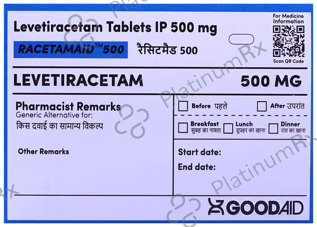 Racetamaid 500 Tablet