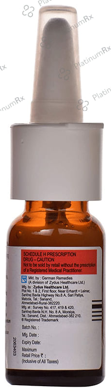 Derinide AQ 64mcg Nasal Spray 10ml