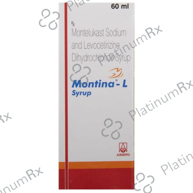 Montina L 2.5/4mg Syrup 30ml