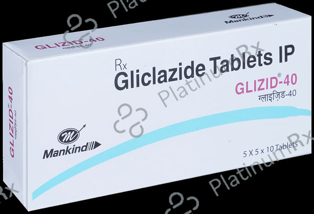 Glizid 40mg Tablet 10s
