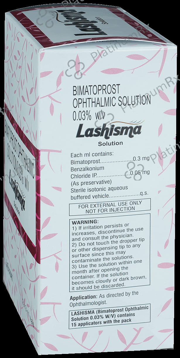 Lashisma Opthalmic Solution 3ml