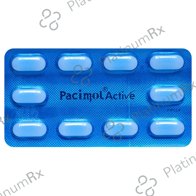 Pacimol Active 50/650mg Tablet 10s