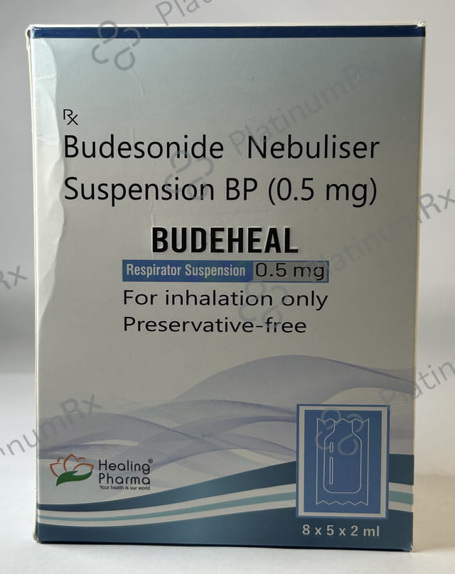 Budeheal 0.5mg Respirator Suspension Respule 5X2ml