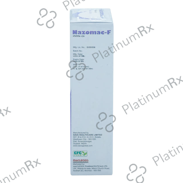Nazomac F 50mcg Nasal Spray 15ml