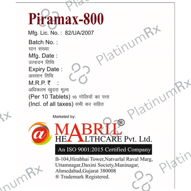 Piramax 800 Tablet