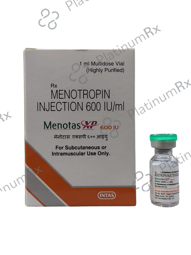 Menotas XP 600 Injection 1ml