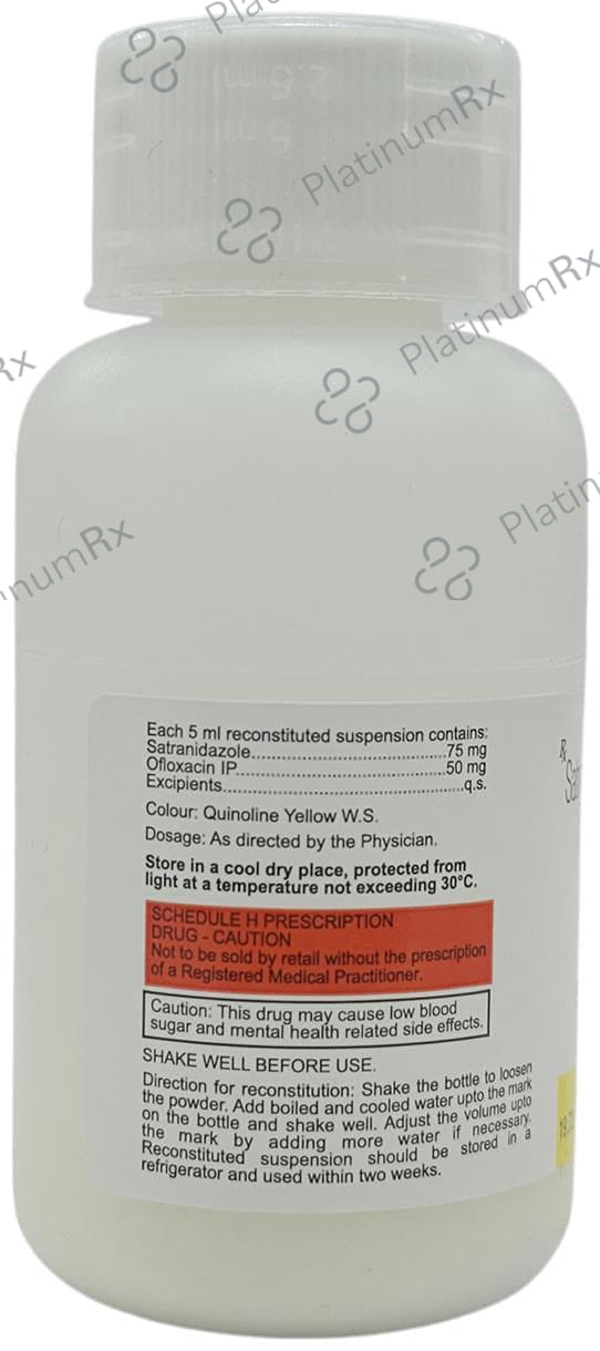 Satrogyl O 50/75mg Dry Syrup 60ml