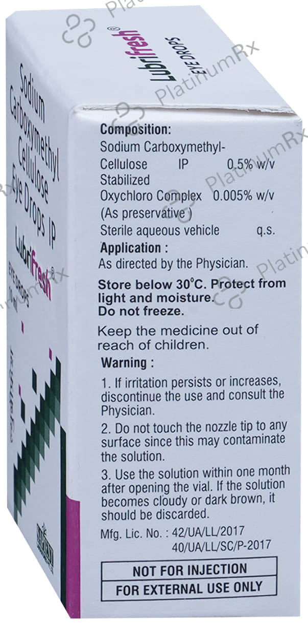 Lubrifresh Eye Drop 10ml
