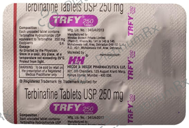 Trfy 250mg Tablet 7s