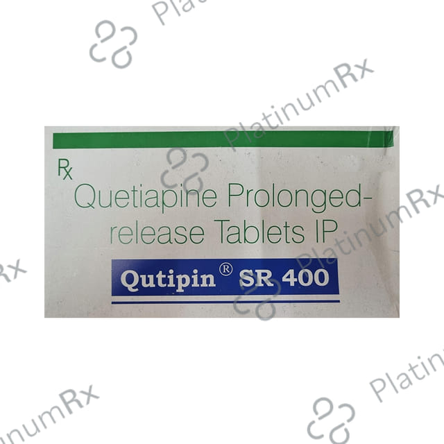 Qutipin SR 400mg Tablet PR 10s