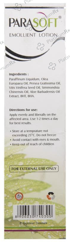 Parasoft Emollient Skin Moisturising Lotion