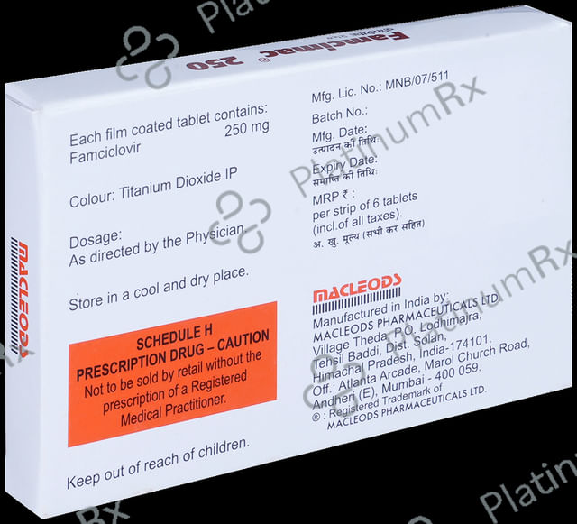 Famcimac 250mg Tablet 6s