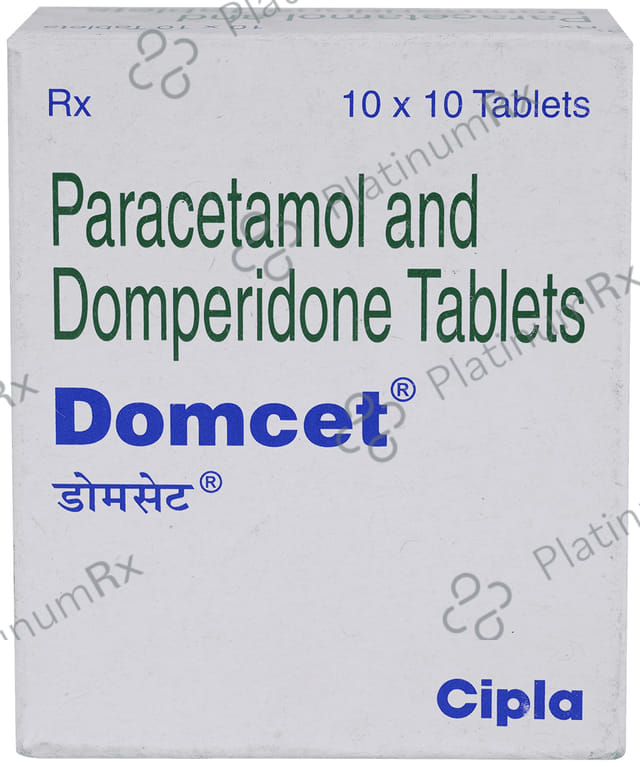 Domcet 10/325mg Tablet 10s