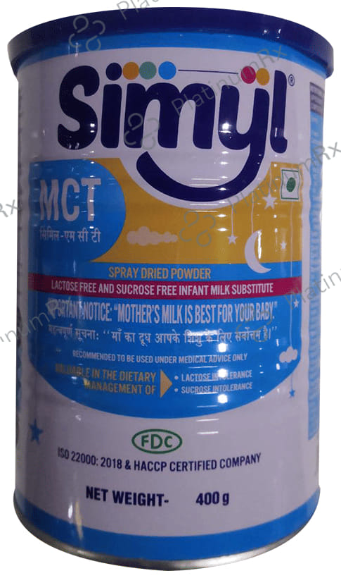 Simyl MCT Spray Intolerant Babies Powder 400gm