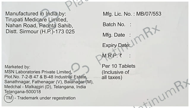 Fepink Tablet CR 10s