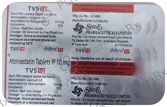 TVS 10 Tablet 15 Tablet