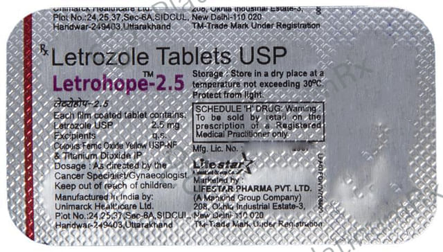 Letrohope 2.5mg Tablet 5s