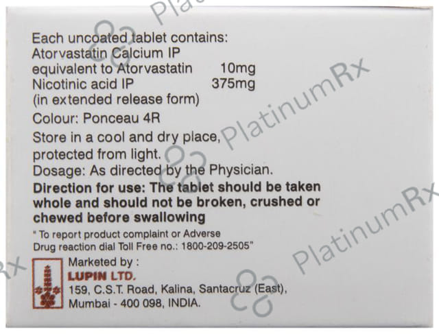 Tonact Plus 10/375mg Tablet ER 10s