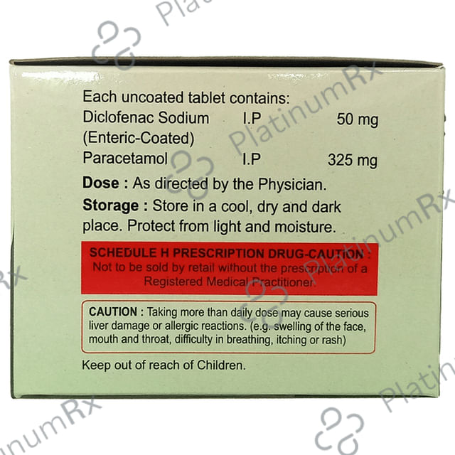 Opinac Plus 325/50mg Tablet 10s