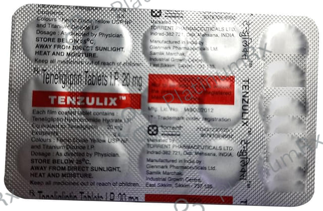 Tenzulix Tablet 15 Tablet