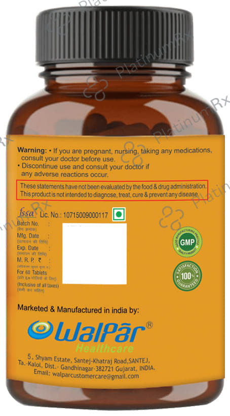 Walpar Immufacts Immune Support Chewable Tablet 60s