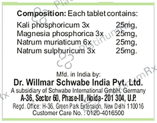 Dr Willmar Schwabe India Bio-Combination 02 (BC 02) Tablet 20 gm