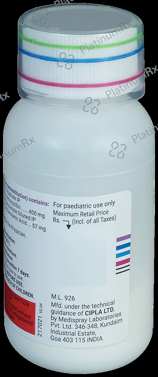 Advent Forte 457mg Syrup Tangy Orange 60ml