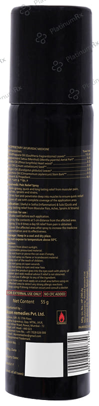 Orthomol Pain Relief Spray (55gm Each) 1 Bottle