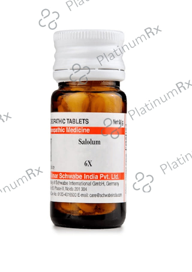 Dr Willmar Schwabe India Salolum Trituration Tablet 6X