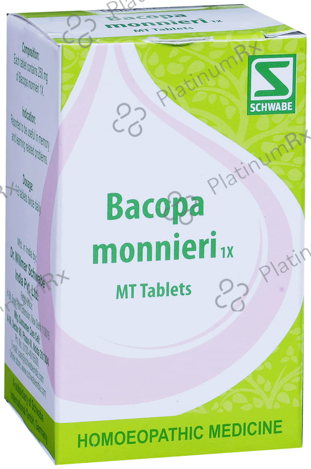 Dr Willmar Schwabe India Bacopa Monnieri Tablet 1X