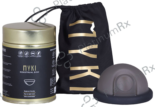 MYKI Basic Gen Z Menstrual Disc Black Small