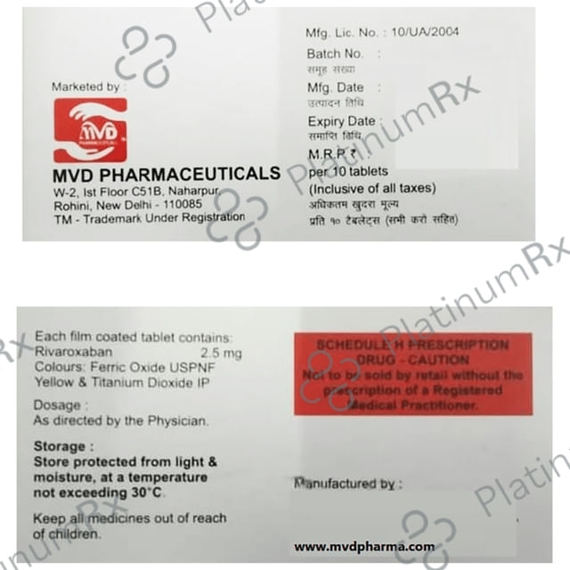 Aana 2.5mg Tablet 10s