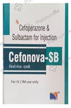 Cefonova SB 1.5gm Injection 1s
