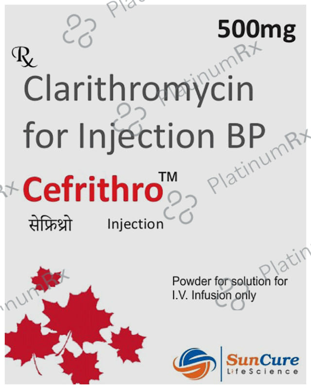 Cefrithro 500mg Injection 10ml