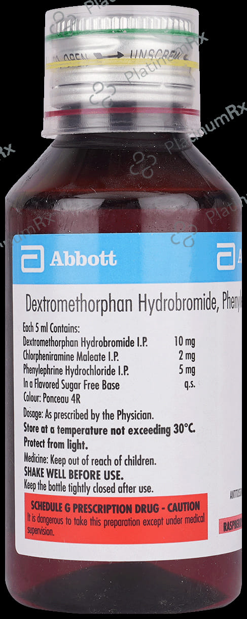 Deletus D Plus 2/10/5mg Syrup 100ml