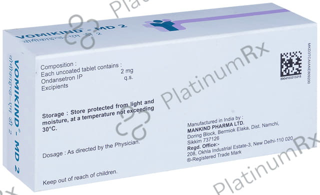 Vomikind MD 2mg Tablet MD 10s